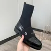 2021 top designer laine bottines femmes cuir épais botom modes couleur réfléchissant mode botte marque de luxe c taille 35-41