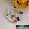 1,2 ml leere Lipgloss-Röhre in Roségold, eleganter DIY-Kunststoffbehälter für flüssigen Lippenstift, runde Mini-Lipgloss-Probenflasche