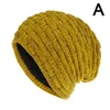 ビーニー/スカルキャップ冬の編み帽子女性の男性の頭蓋骨の頭蓋