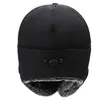 Bérets Hiver Beautiers Bomber Thermal Faux Fur Fur Extérieur Chapeau Men de femme Femmes Fonds d'oreille Cap Trooper Trapper Ski Fashion