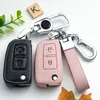 Skórzany samochód Key Cover Case dla Qashqai J11 X-Trail Juke Micra Murano Tiida Maxima Altima Pulsar Akcesoria Pierścień