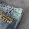 Heren Jeans Korte Jeans Camouflage Pocket Cargo Broek Casual Iets Shorts Mode Denim Jeans Zomer Shorts Pants239Z