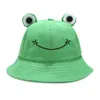 Wide Brim Hats Korean Cartoon Bucket Adult Outdoor Leisure Brimmed Sun Hat Japanese Style Big Eyes Fisherman Cap Present