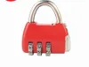 Digit Combination Disc Padlock Security Code Luggage Mini Locks For Door Suitcases Baggage Zinc Alloy Resettable Chose Color