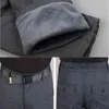 Zimowe męskie spodnie ładunkowe podwójne warstwa polaru ciepłe grube kamuflaż wojskowy taktyczne bawełniane spodnie męskie Baggy spodnie dorywczo 211112 \ t
