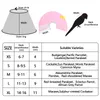 Другие товары для птиц, милый ошейник для попугая, восстановление, защита от укусов, клевания, травм, Элизабет, защитный плащ для птиц, теплая одежда для домашних животных