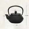 300/600/900/1200 ml Antika Dökme Demir Çay Tencere ile Paslanmaz Çelik Demlik Tencere Su Isıtıcısı Kaynar Su Için 210813