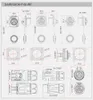 LP20 IP67 IP67 Electroproping Electrical Aviation Connector Plug Puth Joint 2 3 4 5pin Souderie pour le LED de robot solaire UAV2748389