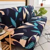 Składana sofa Pokrywa łóżka Sofa Pokrowce Spandex Stretch Elastyczne Materiał Double Siedzenia Pokrywa Sliplovers Do Salonu Geometryczny Drukuj 211102