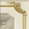wallpapers Luxury European Palace Golden Carved 3D Soft Package Background Wall
