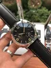 가죽 스트랩 44mm 케이스 손목 시계 44mm 남성 시계가있는 파워 리저브 자동 이동 팜 시계 286b