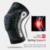 1 шт. Knee Pads Мужчины Силиконовые эластичные скобки для артрита Поддержка фитнес сжатие колен PAD Gym Basketball Showet Q0913