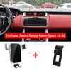 Support de téléphone portable de voiture GPS pour Land Range Rover Sport 18-20 Support de montage de pince d'aération Support de Smartphone accessoires Auto