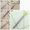 Metal Ballpoint Pen Big Diamond Pens Student Teacher Finance Writing Ballpoint School Business Office Signature Supplies BH5857 WLY