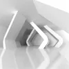 Accueil Decor Fond d'écran 3D Bâtiment blanc EXTENDIE SPACE SALON MURAL CHAMBRE DE LA CHAMBRE PEINTURE PEINTURE