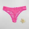 6 stks / partijen vrouwen g snaar full lace slipje lage taille sexy lingerie transparante dames slips ondergoed 40 210720