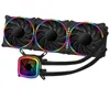 Ventilador con cubierta de Pc, refrigeración por agua líquida, CPU, enfriador de refrigeración por agua integrado para Intel LGA 115x AMD AM4 CPU RGB, ventilador disipador de calor nuevo