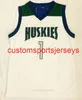 Stitched Lamelo Bola # 1 Chino Hols Huskies Jersey Jersey High School XS-6XL Personalizado Qualquer Nome Número Basquete Jerseys