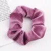 46 colori Pony Cotail Holdwear Scrunchies Scrunchies Velvet Elastic Hair Bands Scrunchy Hair Ties Ropes Scrunchie per donne o ragazze7412200