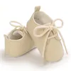 Premiers marcheurs bébé chaussures garçon filles né infantile enfant en bas âge décontracté confort coton semelle anti-dérapant PU cuir ramper berceau