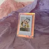 Acrylic Strong Magnetic Double-sided 3 Inch Polaroid Photo Frame Transparent Promotional Display Stand Label Paper