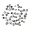 Autres 30-50pcs 6mm 7mm Rondelle Spacer Perles Couleur Argent Antique Tibétain Métal Grand Trou Lâche Pour La Fabrication De Bijoux DIY Résultats Rita22