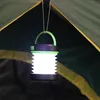 Solar Lampor Light Outdoor Camping Lampa Led Belysning Fällbar USB Laddning Hängande