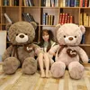 Alta Qualidade 2 Cores Ursinho de Peluche com amor Animais recheados Urso Brinquedos de Pelúcia Boneca Travesseiro Kids Birthday Baby Baby Presente