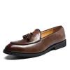 tendance Hommes Casual Chaussures gland brillant Designer De Luxe Oxford Mocassin Robe Chaussures De Mariage