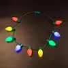 Chokers kerstlamp ketting decoraties festival feestkettingen voor volwassenen kinderen sieraden heal2222