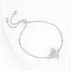 Charm Bracelets Cute Cubic Zirconia Bee For Women Gold Chain Crystal Bracelet Adjustable Animal Femme Jewelry MBR180086 Raym22