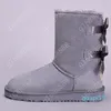 Top Snow Designer Buty Kobiety Moda Winter Australia Klasyczna Krótki Koszulki Książę Ku Nad Girl Mini Bailey Boot 2644