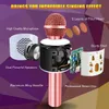 4 em 1 Bluetooth sem fio profissional condensador microfone karaoke mic magic som mikrofon studio gravação