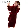 ULKNN Winter Kids Sleepwear Robe Flanella Warm Accappatoio per bambini per ragazze 2-14 anni Adolescenti Pigiama per ragazzi 210901