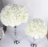 2022 new Artificial flower ball 45cm DIY all kinds of flowerhead wedding silk decoration wall hotel shop window accessories