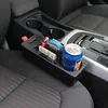 Organizzatore per auto Sedile con fessura Portabicchieri per acqua Console automatica Tasca laterale con portamonete