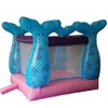 Mini trampolín de entretenimiento para exteriores personalizado, tobogán para niños, castillo inflable para saltar, combinación de casa de rebote