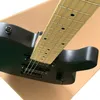 Chitarra nera opaca di marca classica, accessori neri di alta qualità, livello di prestazioni professionali, consegna gratuita a casa.