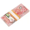 Ganze Games Money Prop Copy Canadian Dollar CAD Banknoten Papier gef￤lschte Euro Movie Requision158B