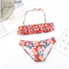 Multi Style Kids Girls Bikini Набор 2020 Новые Распечатать Девушки Дети Купальники Купальник Летние Дети Бикини Инфантил Купальный костюм A369 925 Z2