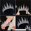 Клипы Barrettes Hair Jewelry Drop Delive 2021 Forseven Royal Princess Diadem сияющие хрустальные свадебные короны для невесты Noiva Women Girls B