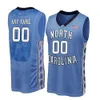 Custom Carolina Tar Heels UNC COLLEGE BASKETBALL Jersey Harris 2 Cole Anthony 5 Armando Bacot Robinson Rush Francis tout nom numéro 023