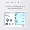 Trendy Original 925 Silver For Women Black White Enamel Pattern Classic Earrings Cubic Zirconia Elegant Female Jewelry