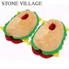 New Arrival Lovely home Slippers soft warm Cotton Floor Slippers Christmas women slippers large size 35-41 Y0427