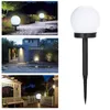 PCS LED Solar Light Ball Shape Lawn Lamp utomhus vattentät innergård trädgårdsväg dekoration automatiskt belysningslampor