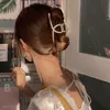 Nuove donne eleganti strass perle croce rettangolo a forma di luna artigli per capelli dolce indietro fermagli per capelli forcina accessori per capelli moda