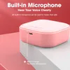 Cube Bluetooth głośnik przenośne głośniki bezprzewodowe Bluetooth wbudowane w mikrofon do telefonicznego połączenia ręcznego domu na zewnątrz różowy głośnik