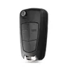 2 Przycisk Flip Fording Car Key Cover FOB Case Shell Styling dla Vauxhall Opel Astra H Corsa D Vectra C Zafira Astra Vectra Signum