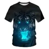 Мужская футболка с рисунком, 3d цифровая забавная футболка для мальчиков, уличная одежда с узором «сделай сам», футболки, дышащие повседневные топы с рисунком льва, цельный 339q