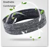 Sweatband Anti Slip Sport Breathable Fabric Gym Yoga Running Unisex Fitness Tenis Headband Bandana On The Head